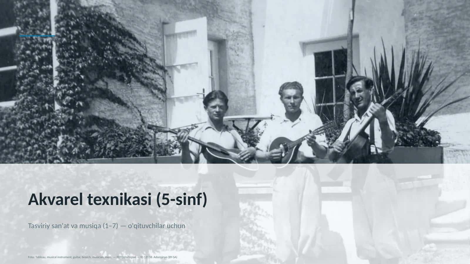 Akvarel texnikasi (5-sinf)