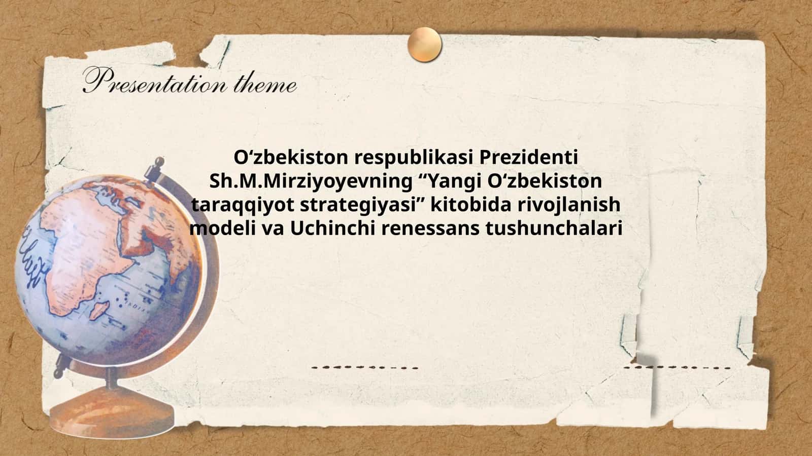 Yangi O‘zbekiston taraqqiyot strategiyasi