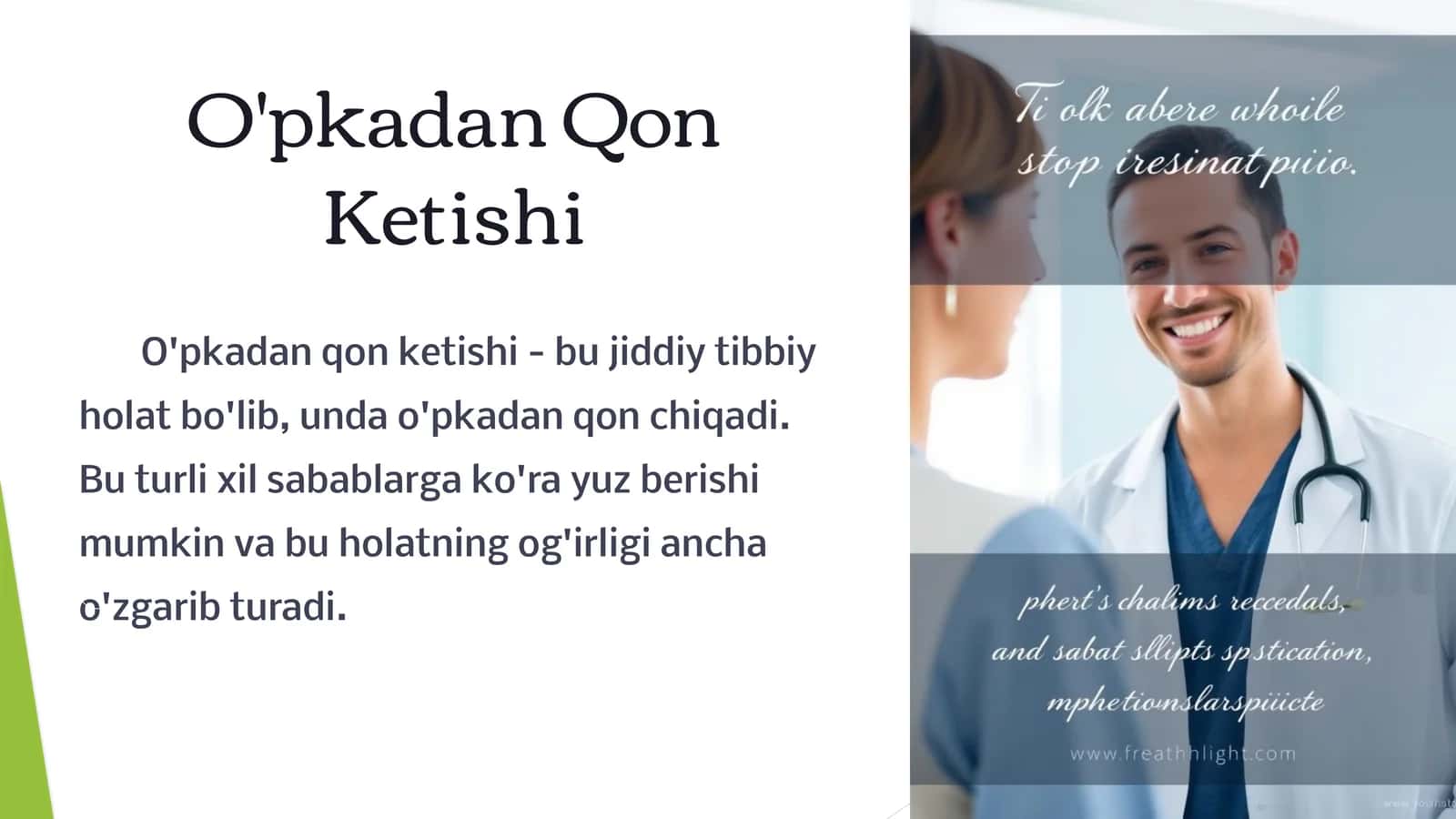 O'pkadan Qon Ketishi