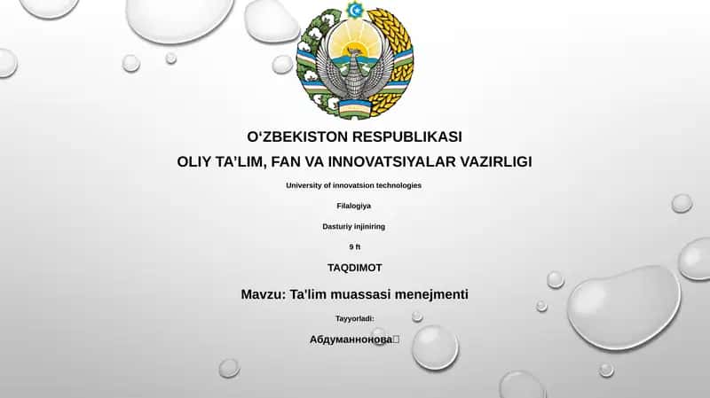 Ta'lim muassasi menejmenti