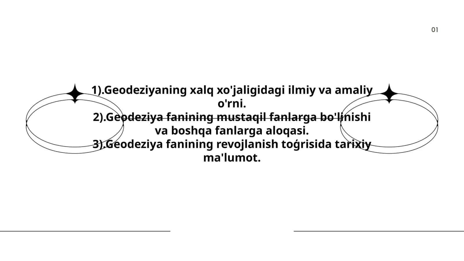 Geodeziya fanining revojlanishi