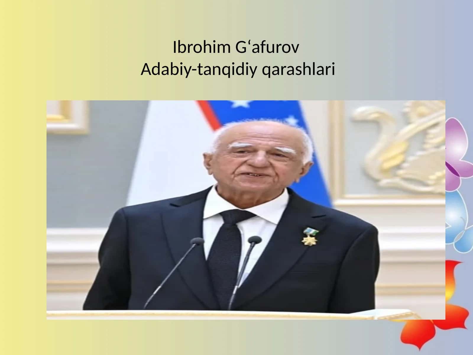 Ibrohim G‘afurov
