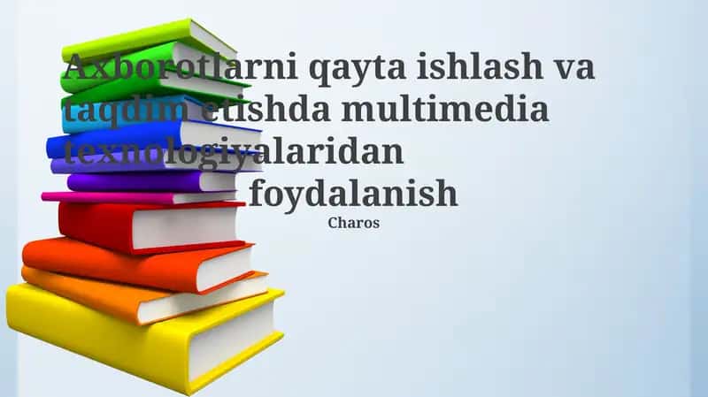 Multimediya Texnologiyalari