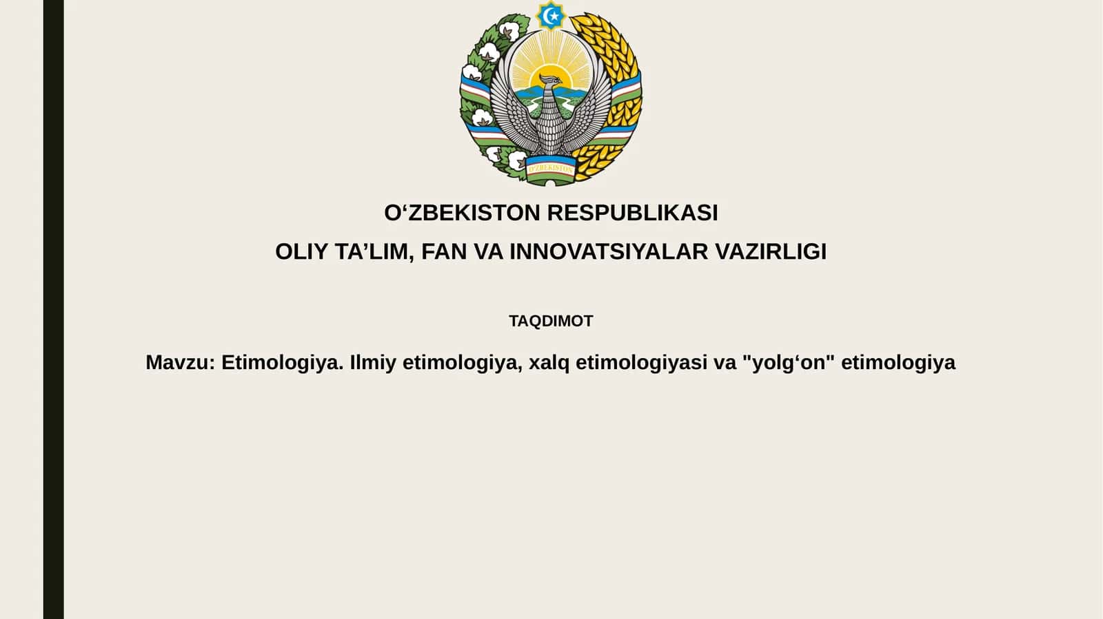 Etimologiya