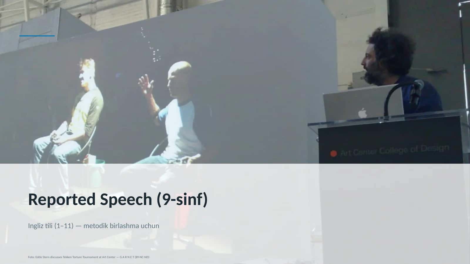 Reported Speech (9-sinf)