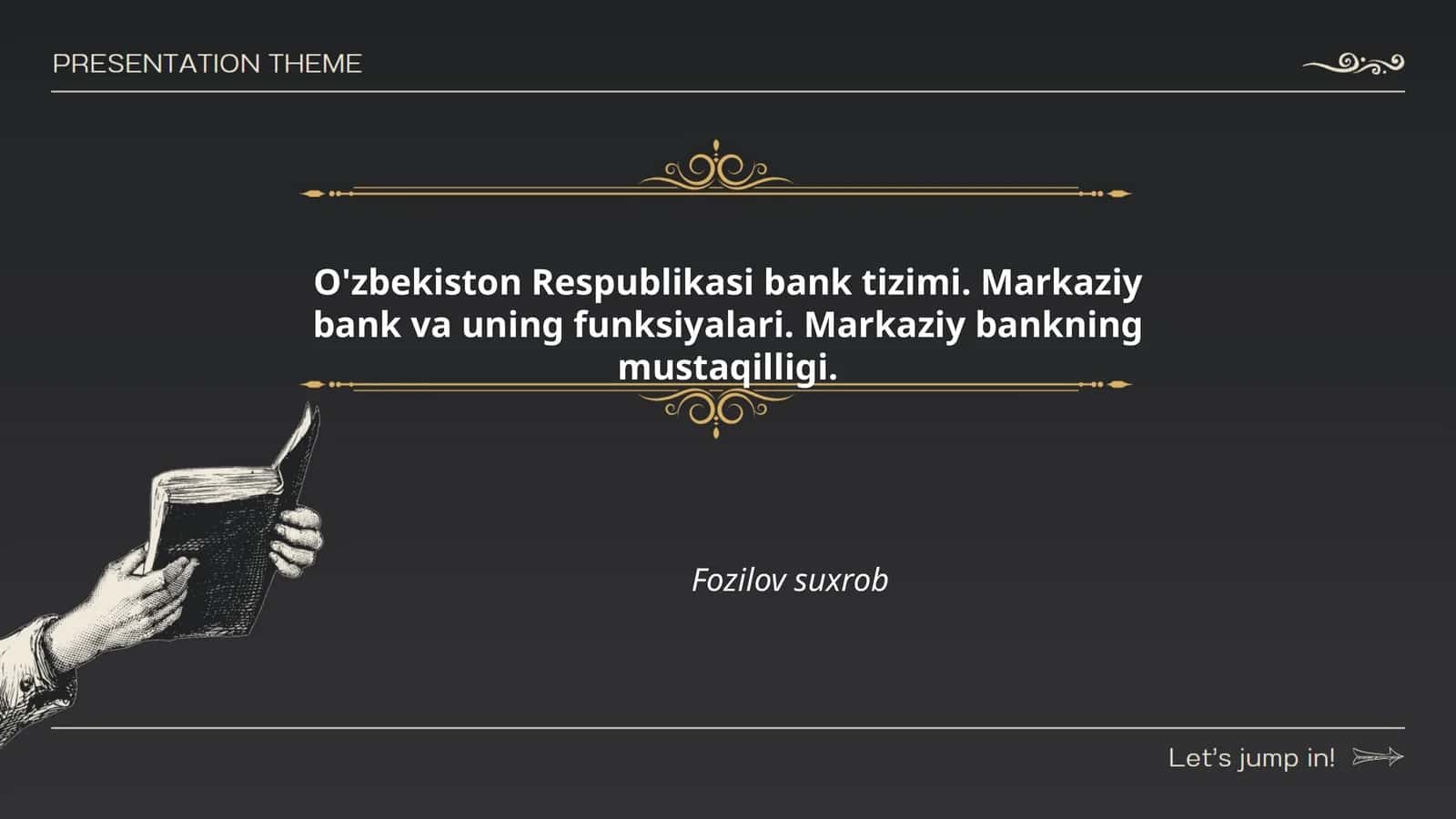 O'zbekiston Respublikasi bank tizimi
