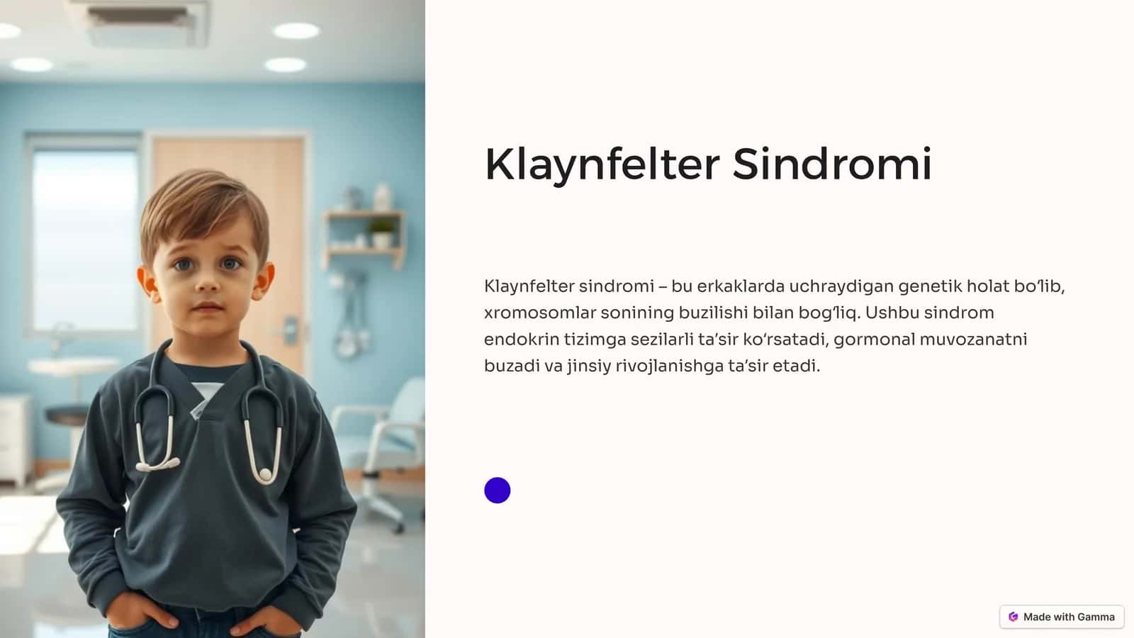 Klaynfelter Sindromi