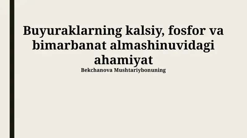 Fillosilikatlarning tuzilishi va xossalari