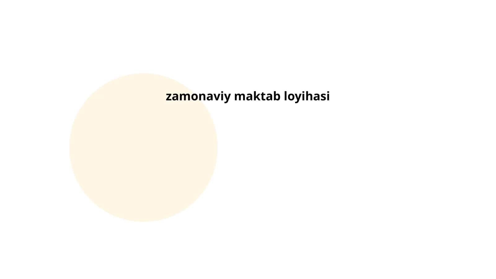 Zamonaviy Maktab Dizayni