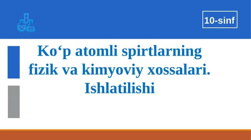 Ko‘patomlispirtlarning fizika va kimyoviy xossalari