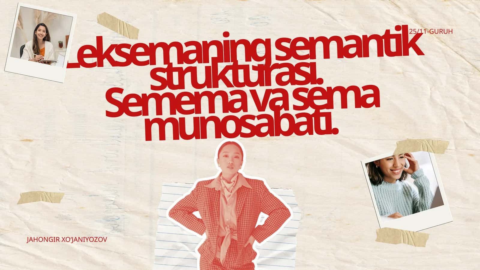Leksema va Semema munosabati