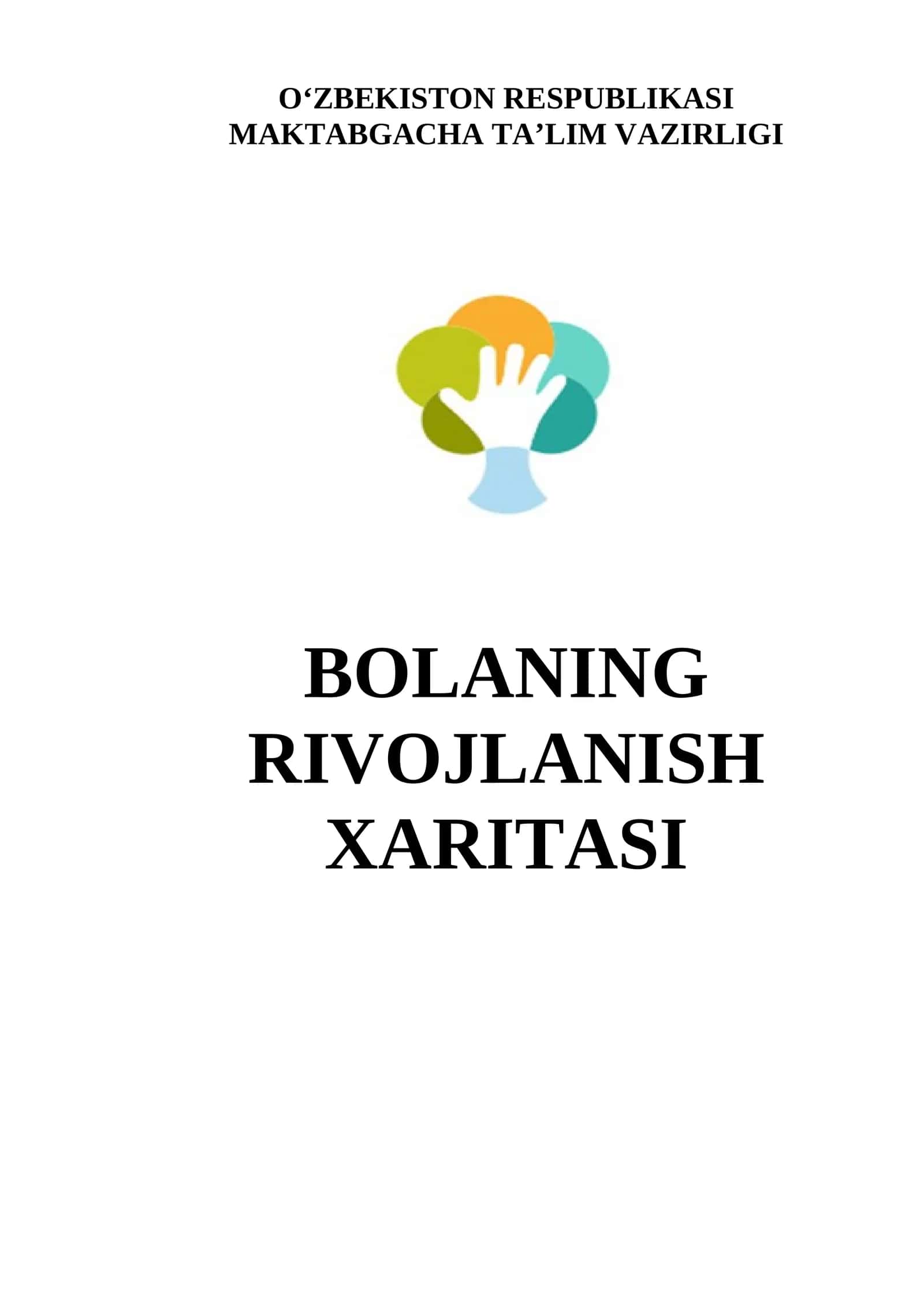 Bolaning Rivojlanish Xaritasi
