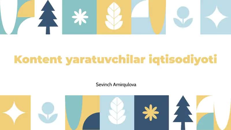 Kontent yaratuvchilar iqtisodiyoti