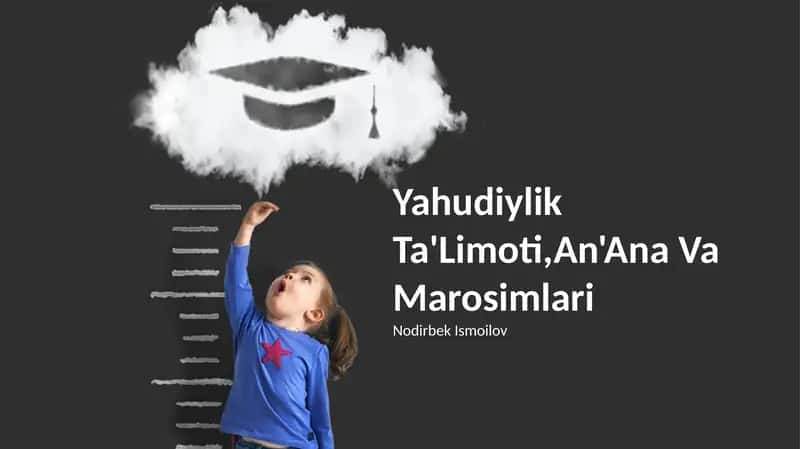 Yahudiylik Ta'Limoti,An'Ana Va Marosimlari