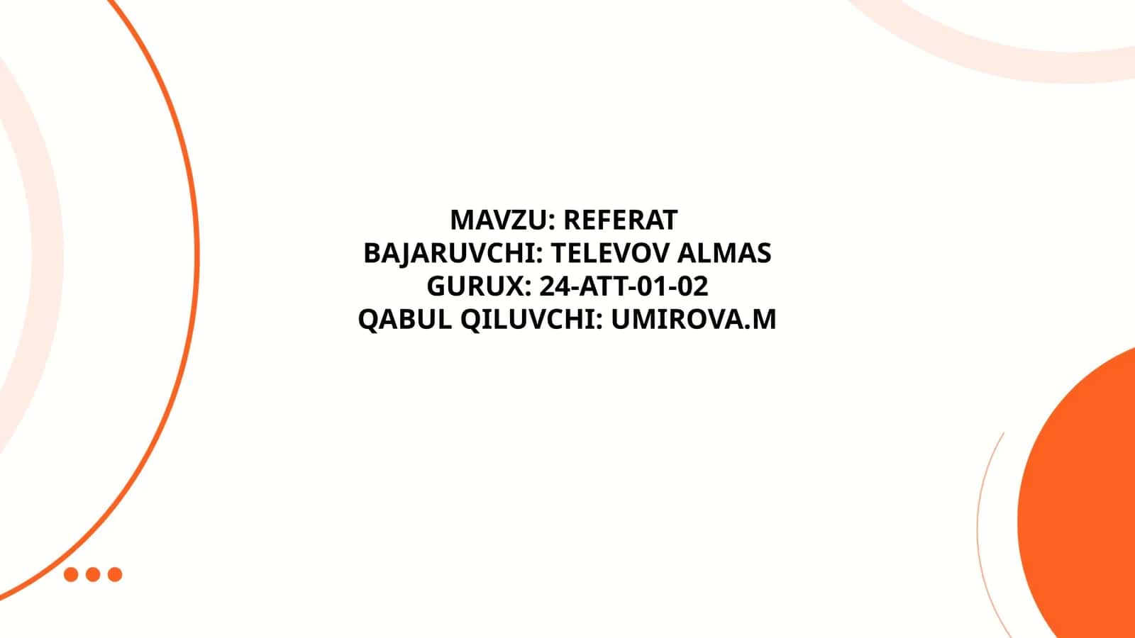 REFERAT