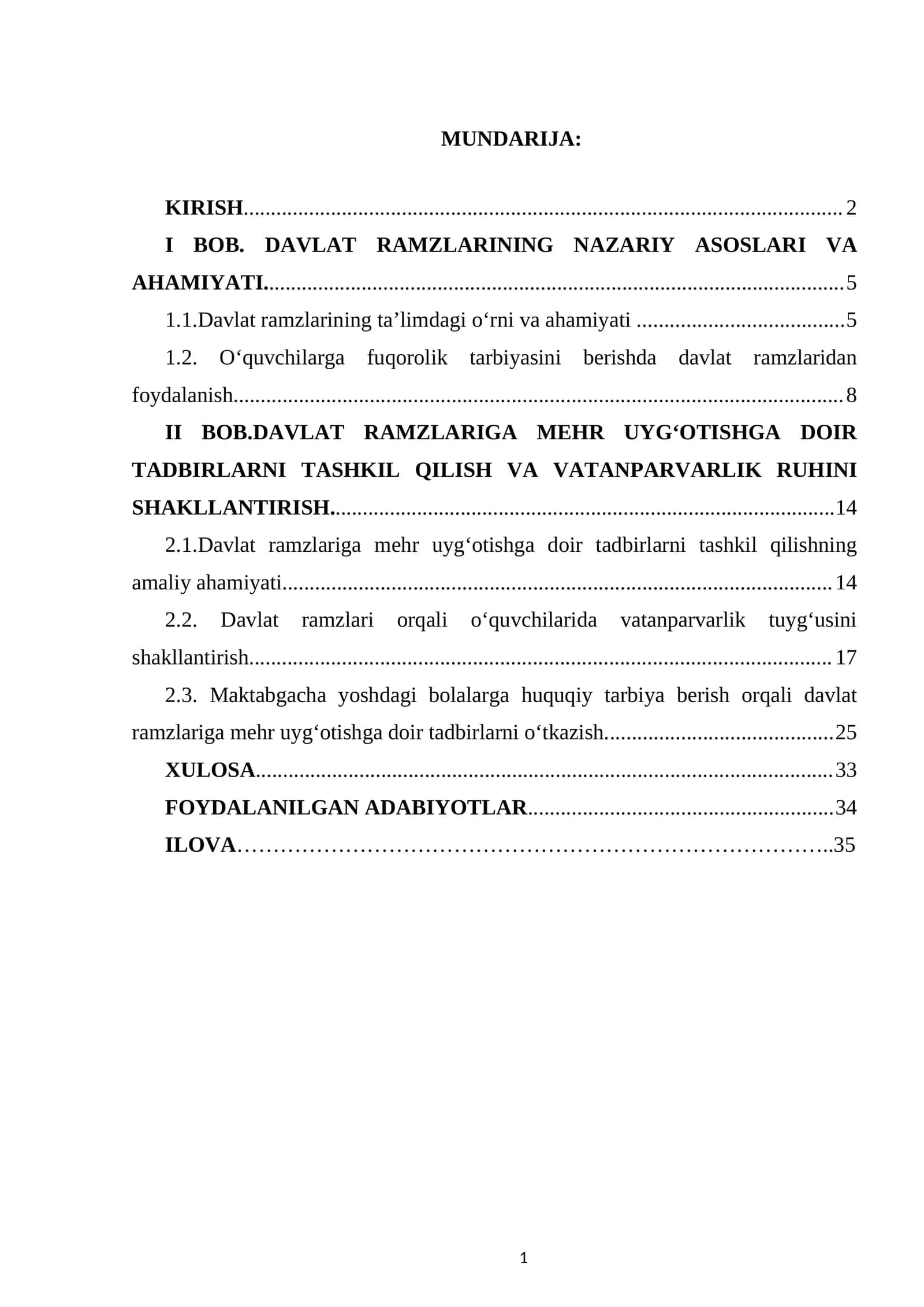 DAVLAT RAMZLARINING NAZARIY ASOSLARI VA AHAMIYATI
