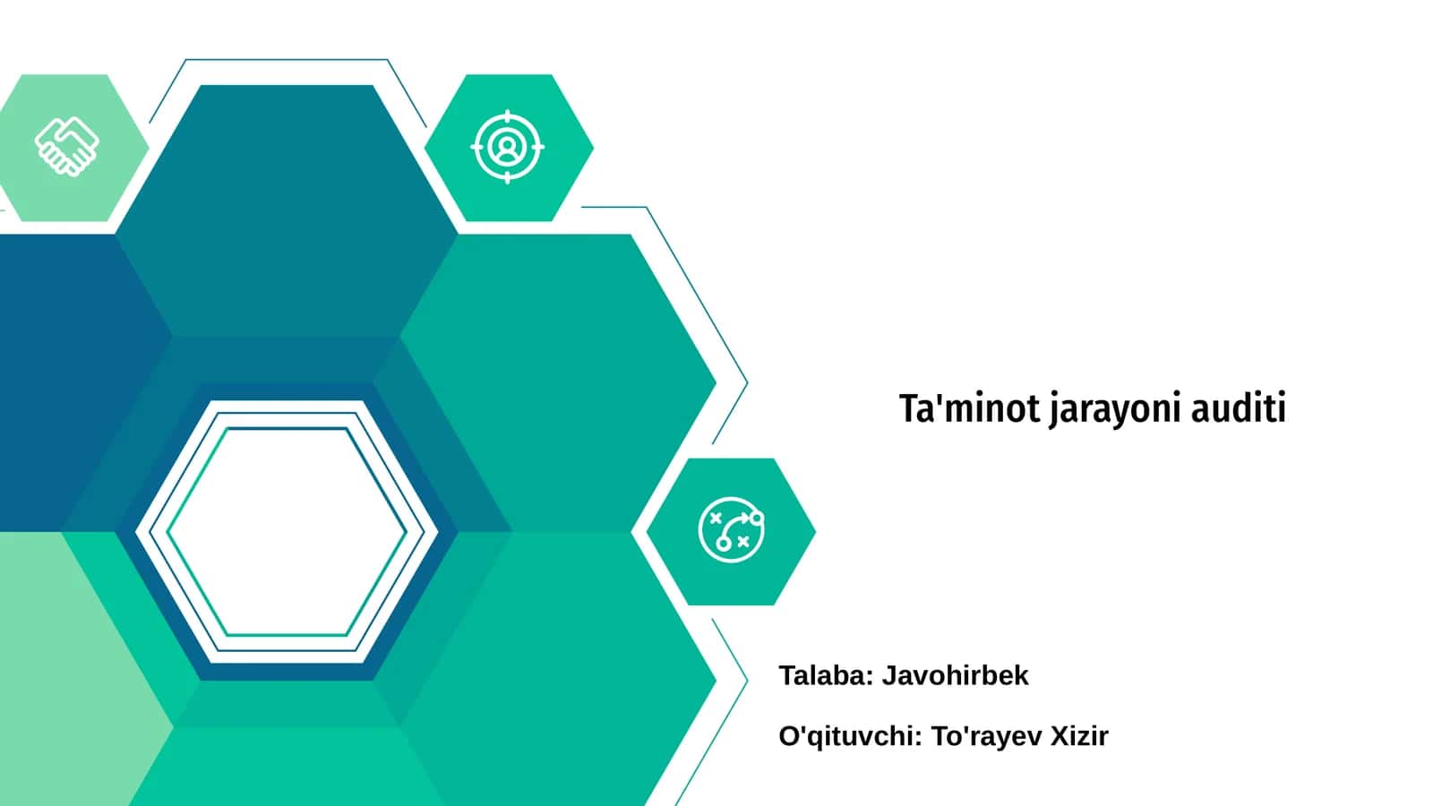 Ta'minot jarayoni auditi