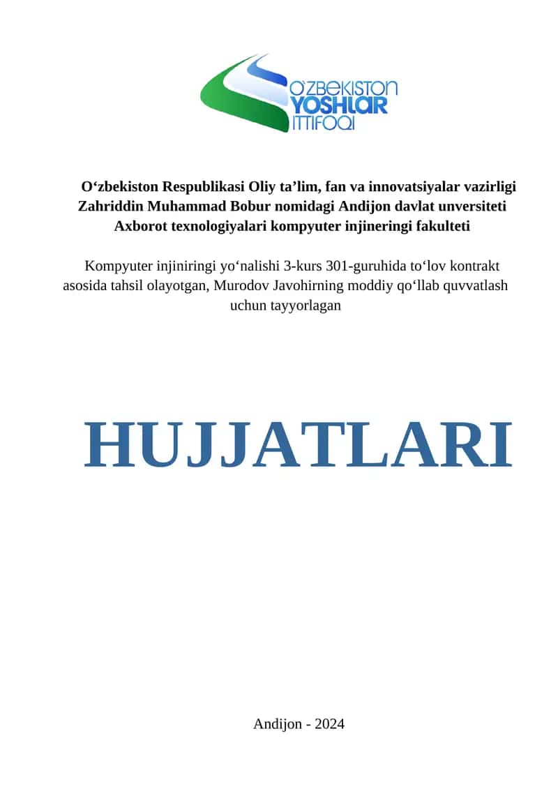 Kompyuter injiniringi yoʻnalishi