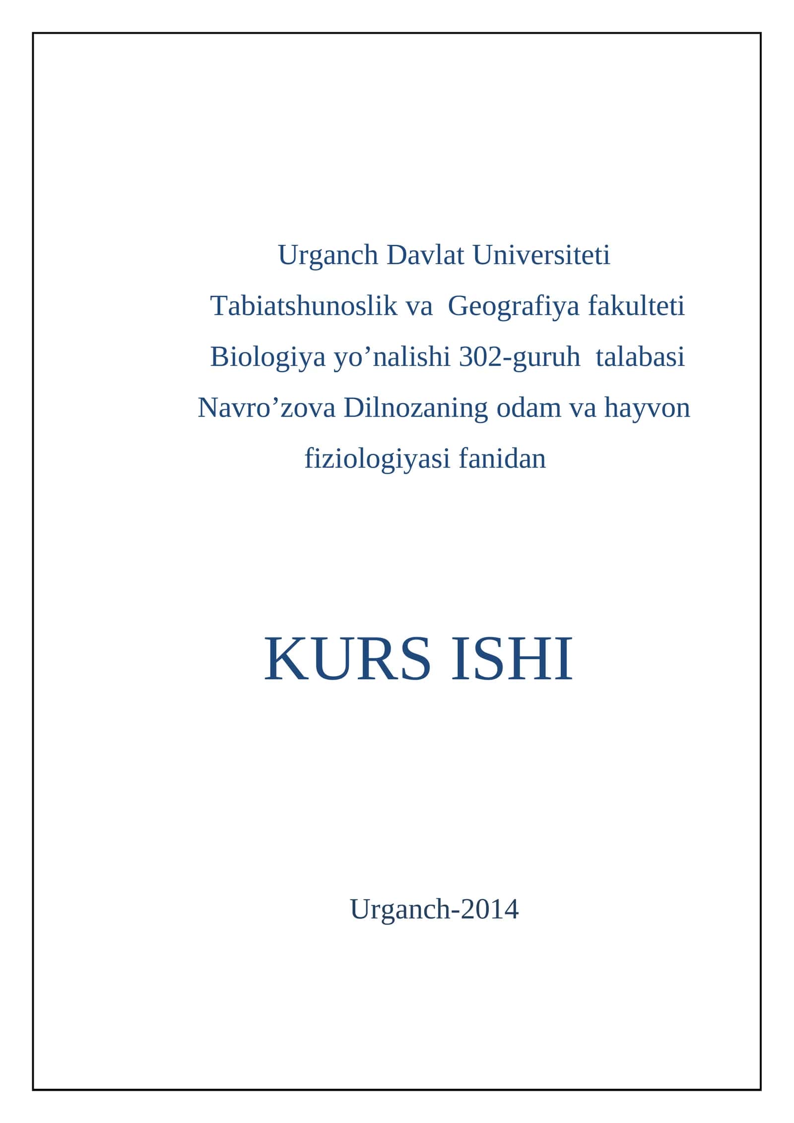 Oliy asab faoliyat fiziologiyasi tipi