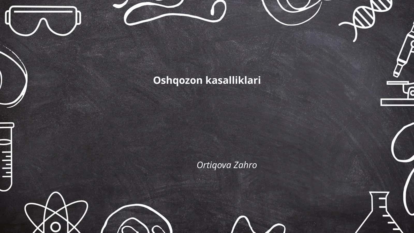 Oshqozon kasalliklari