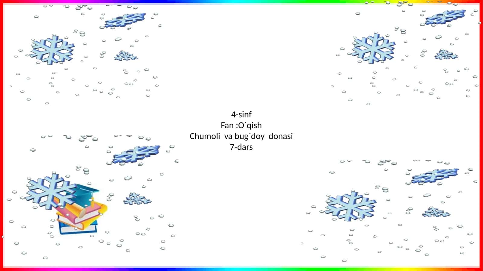 Chumoli va bug`doy donasi