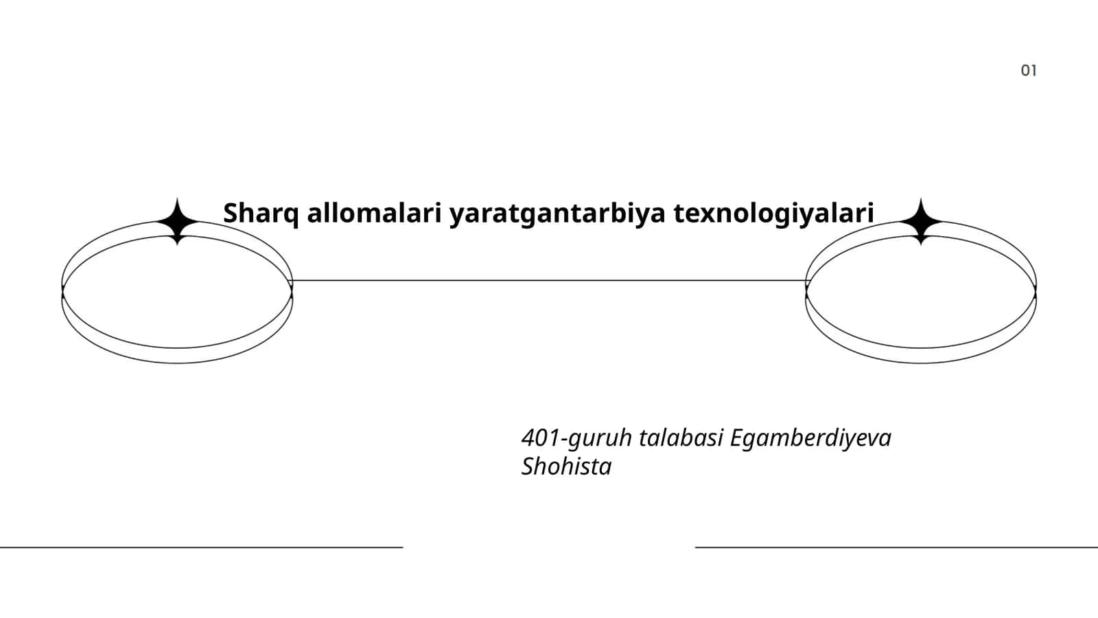 Sharq allomalari yaratgantarbiya texnologiyalari