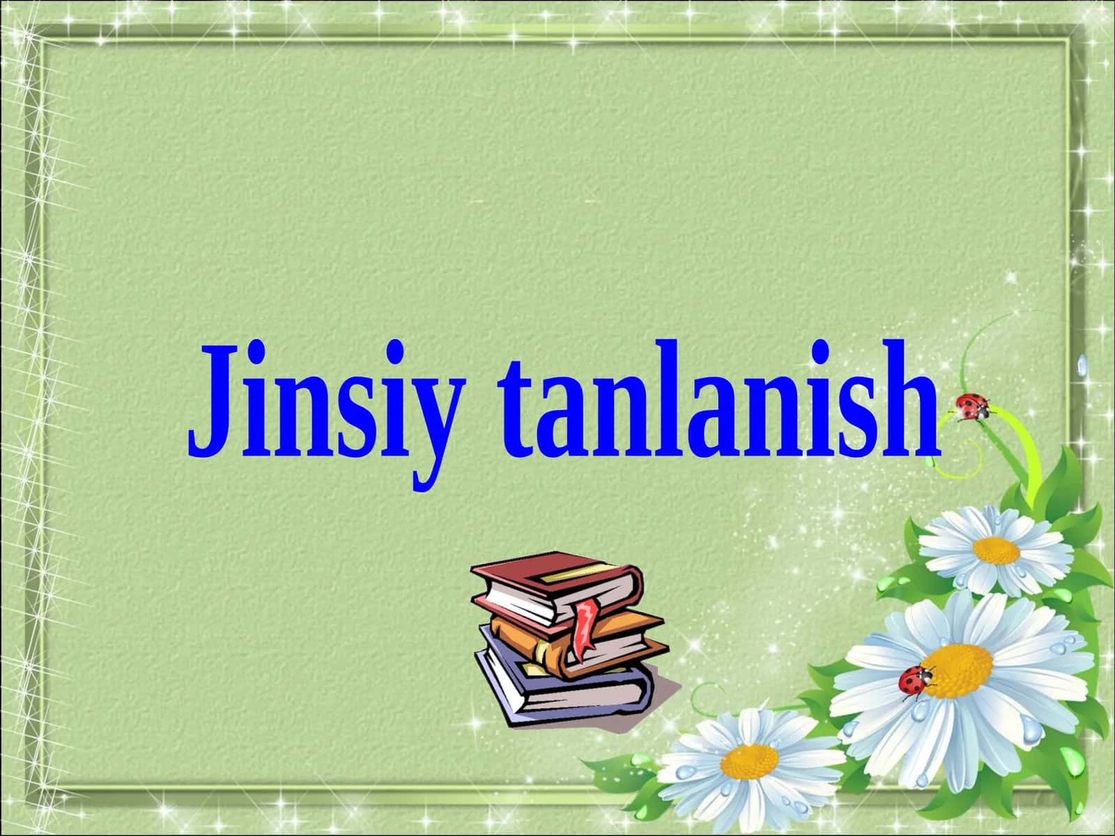 Jinsiy tanlanish