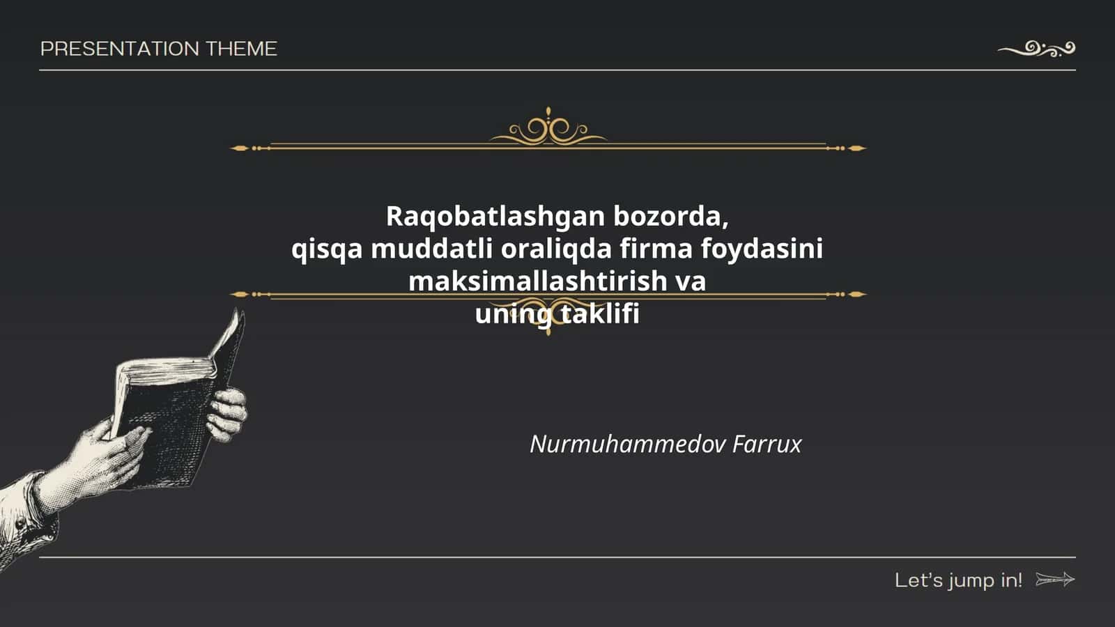 Raqobatlashgan bozor