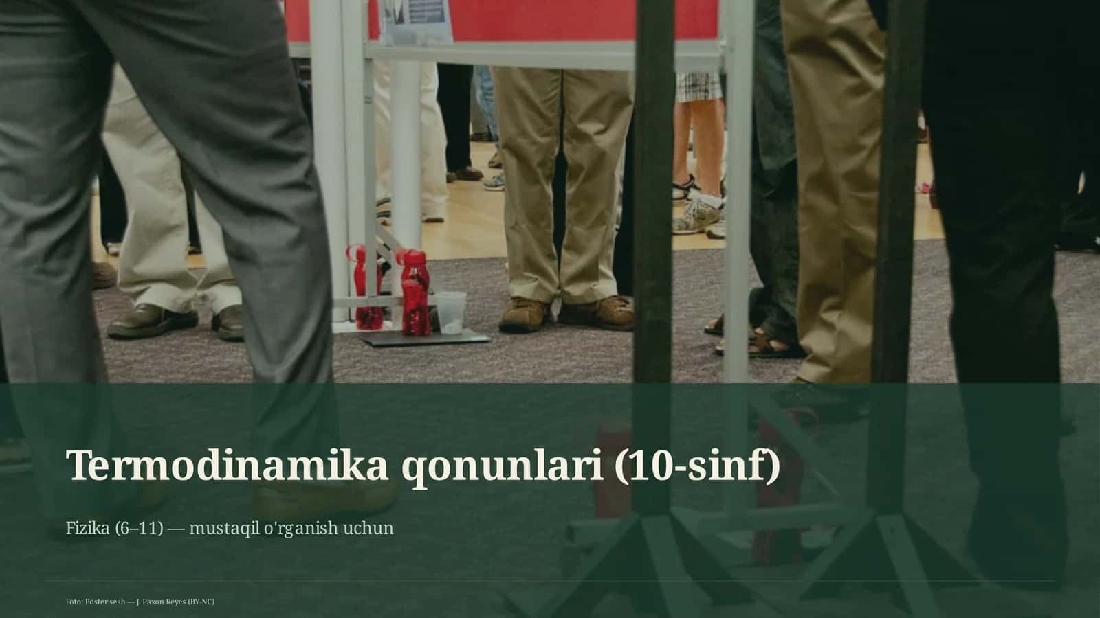 Termodinamika qonunlari (10-sinf)