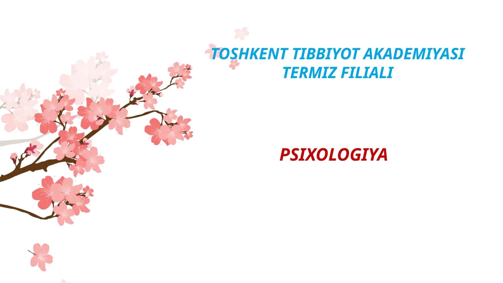 Salomatlikni taʼminlovchi zarur psixologik-pedagogik omillar.Psixologiya va pedagogika