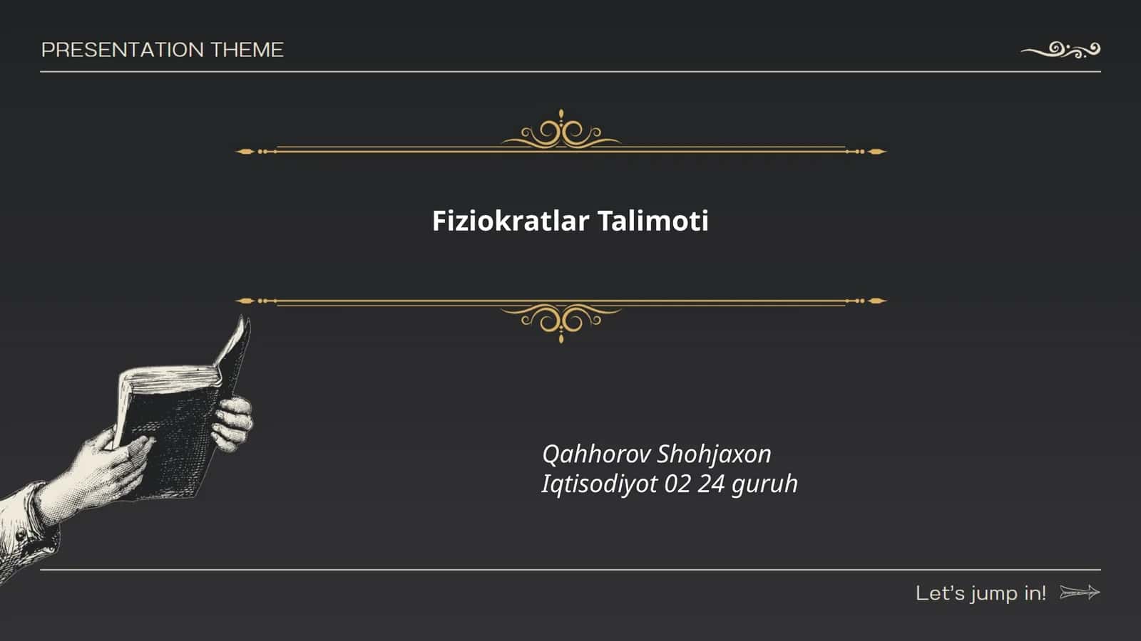 Fiziokratlar Talimoti