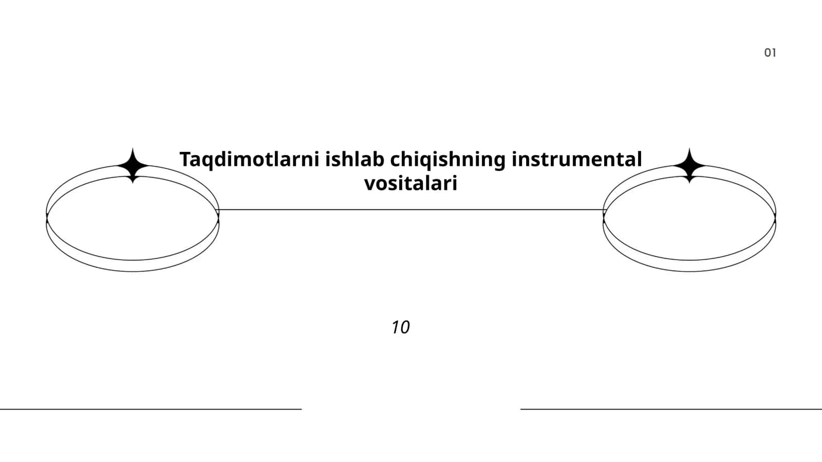 Taqdimotlarni ishlab chiqishning instrumental vositalari