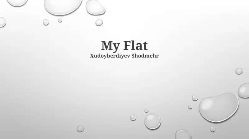 My Flat