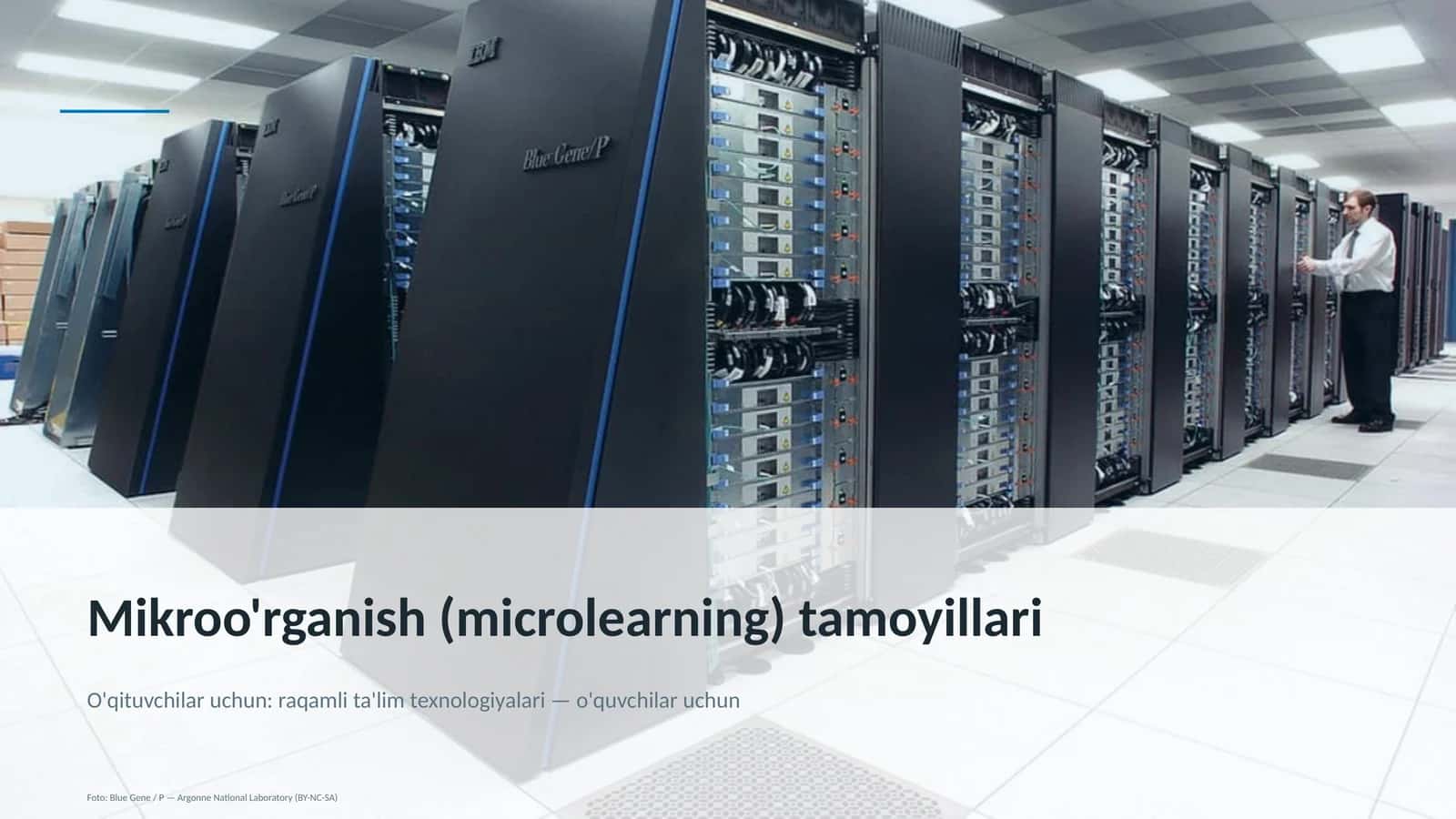 Mikroo'rganish (microlearning) tamoyillari