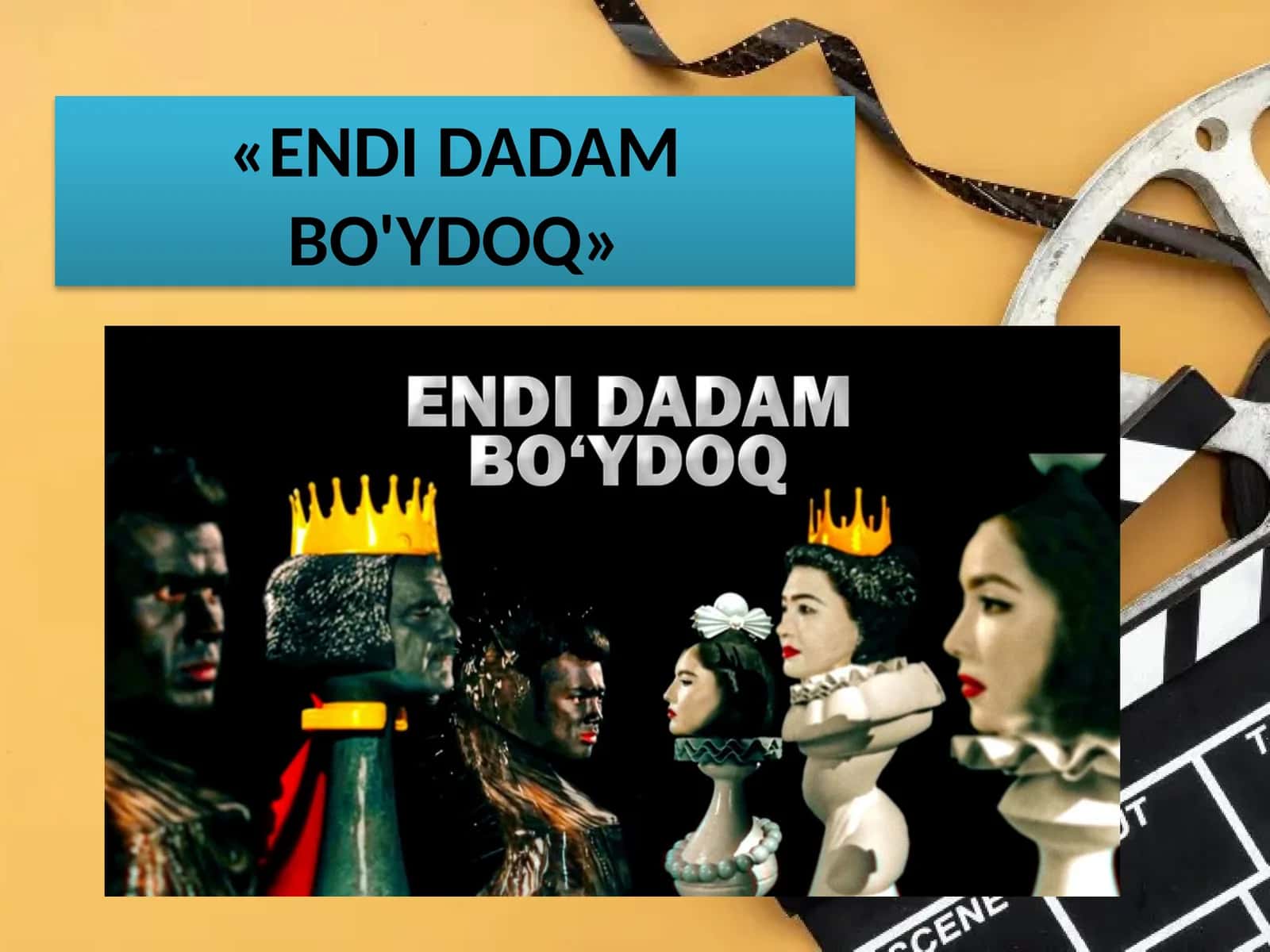 «ENDI DADAM BO'YDOQ»