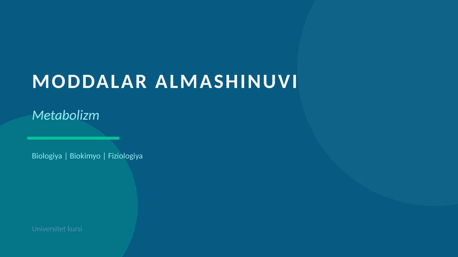 MODDALAR ALMASHINUVI