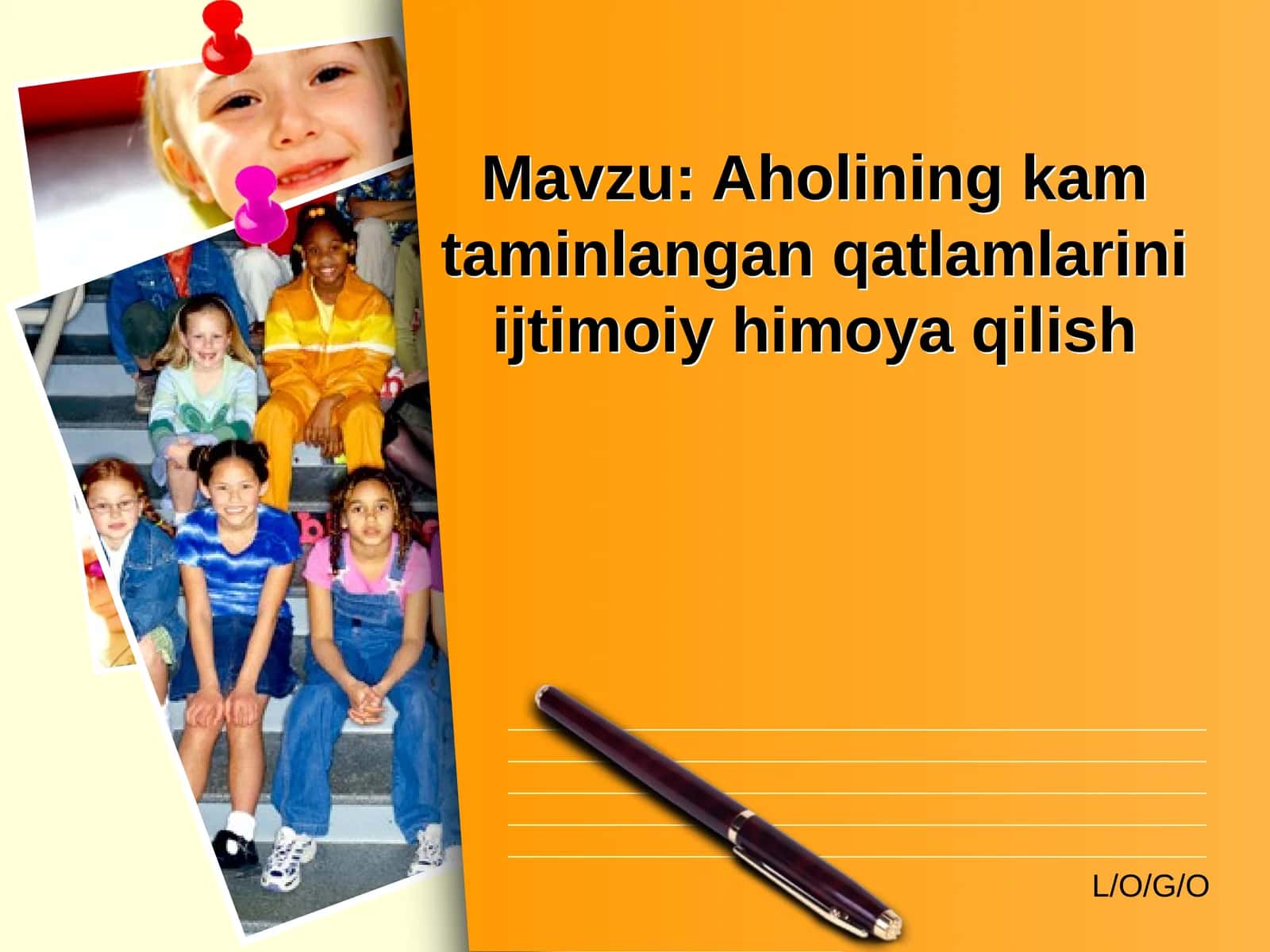 Aholining kam taminlangan qatlamlarini ijtimoiy himoya qilish