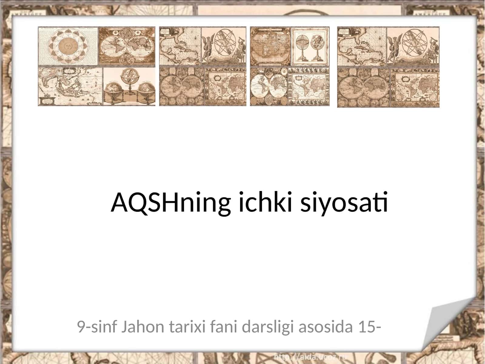 9-sinf Jahon tarixi fani darsligi