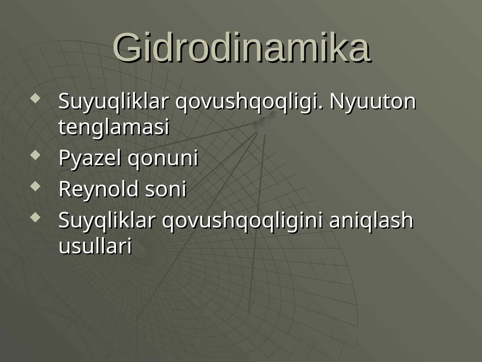 Gidrodinamika