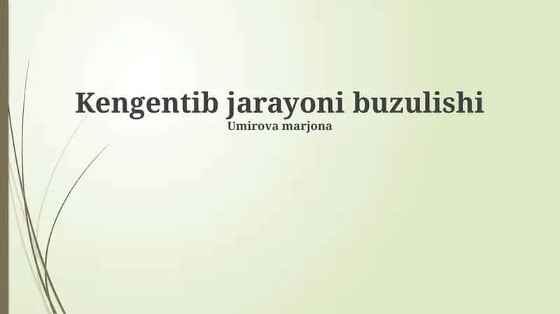 Kengash Ish Jarayonini Buzishning Oldini Olish