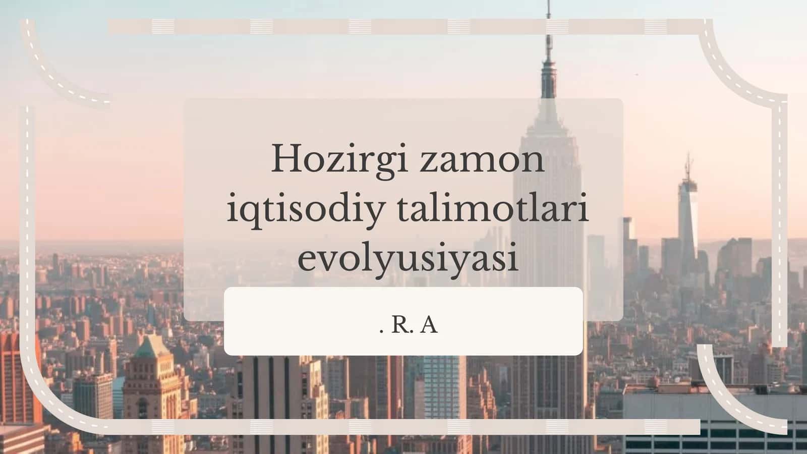 Klassik iqtisodiy talimotlar