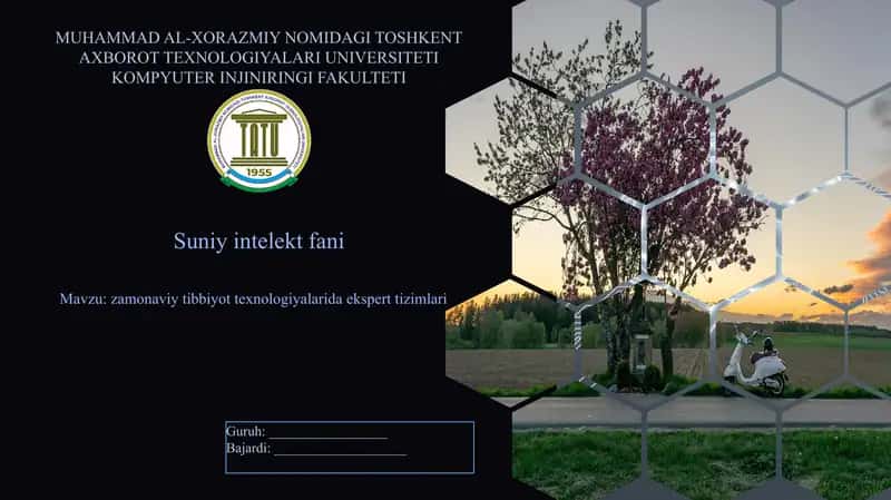 Zamonaviy tibbiyot texnologiyalarida ekspertizimlari