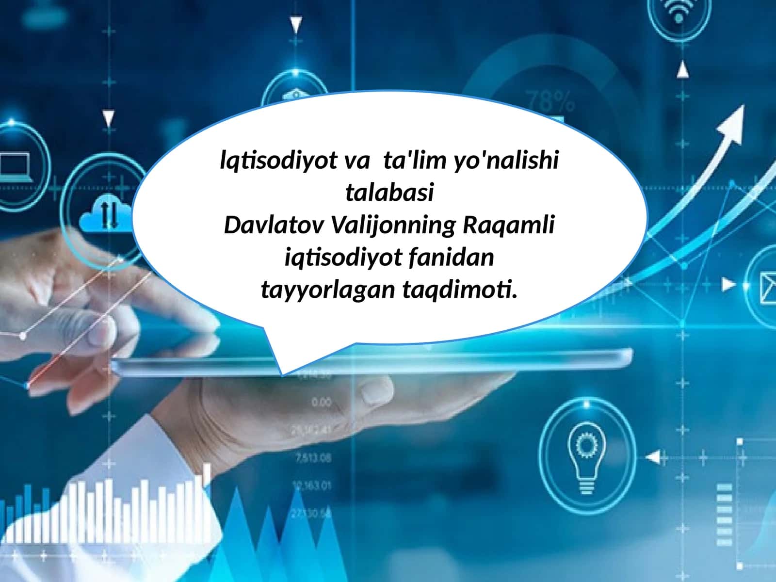 Raqamli iqtisodiyotda yangi tendensiyalar