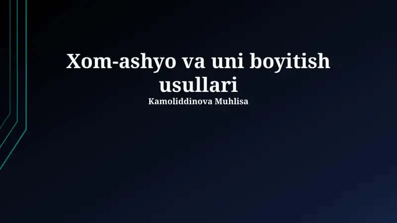 Magnitli Boyitish Usullari