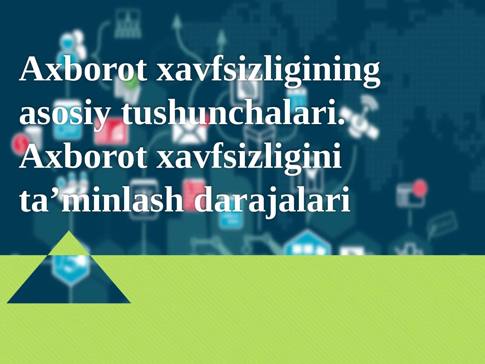 Axborot xavfsizligi
