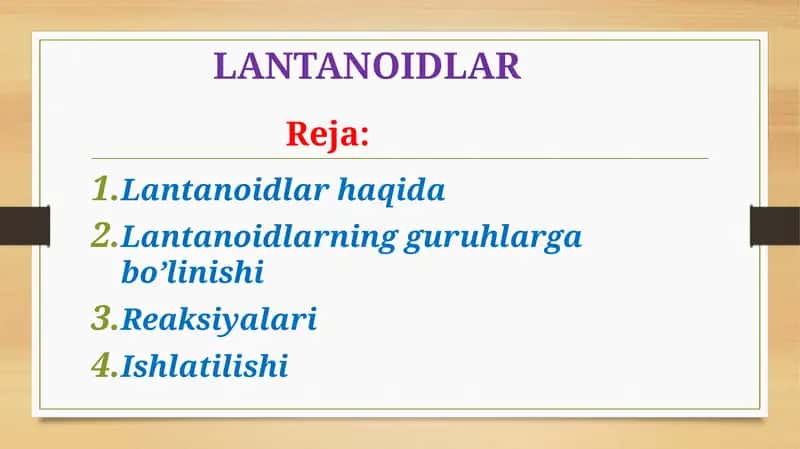 Lantanoidlar