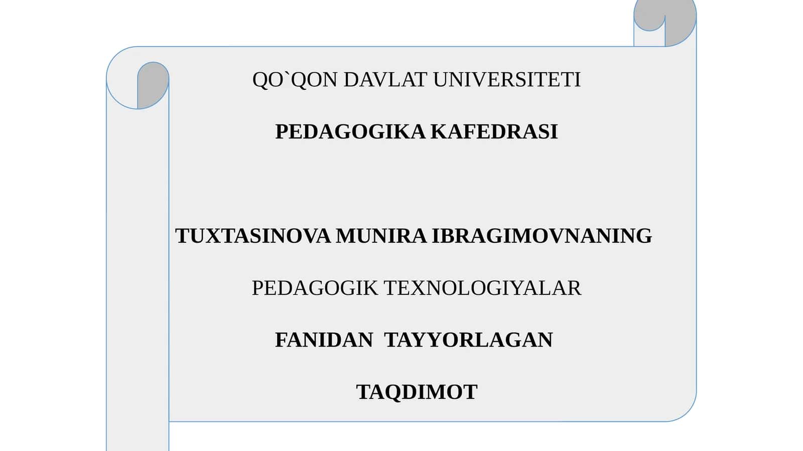 Pedagogik texnologiyalarning rivojlanish tarixi