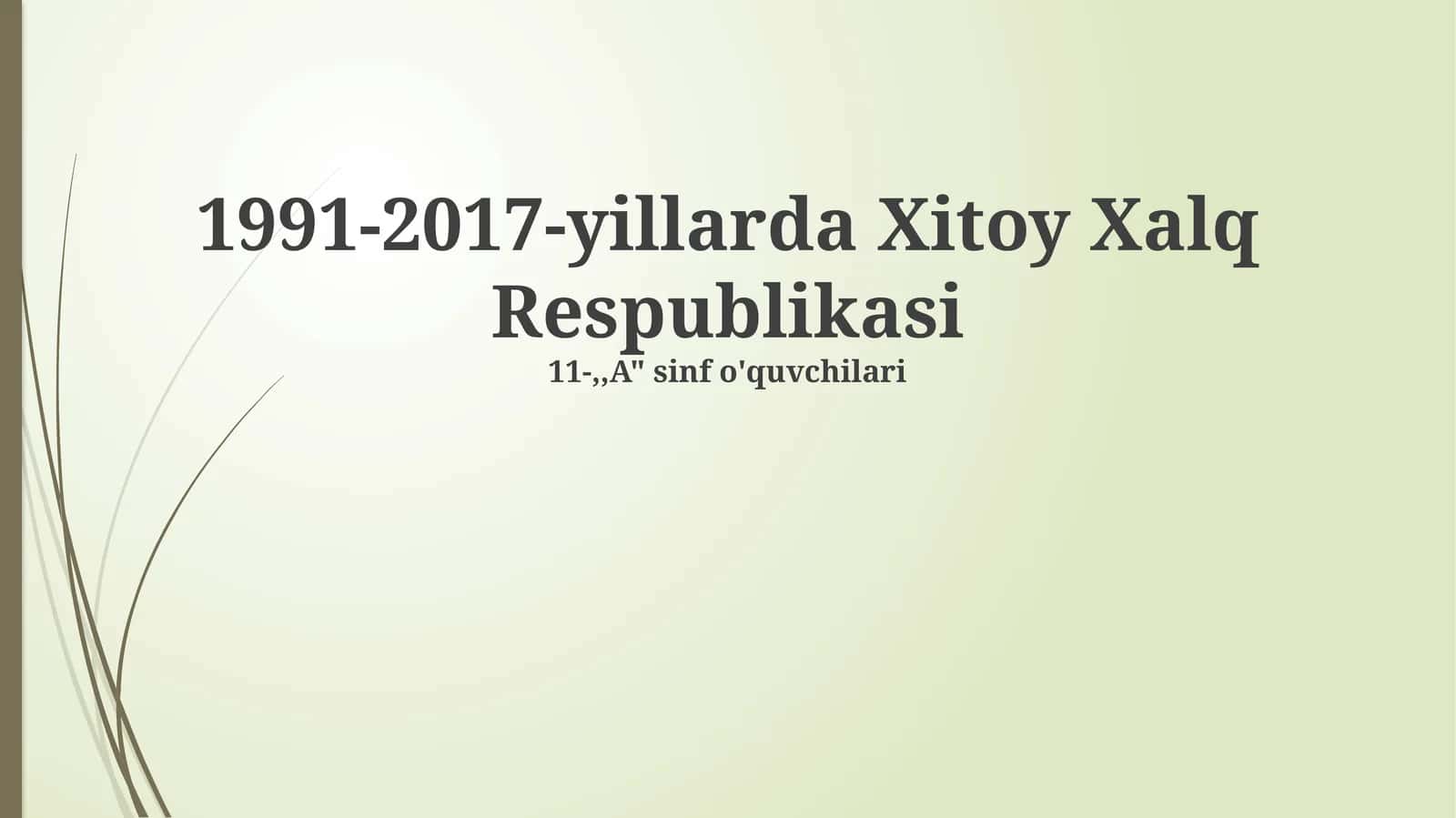Siyosiy va Iqtisodiy Transformatsiya