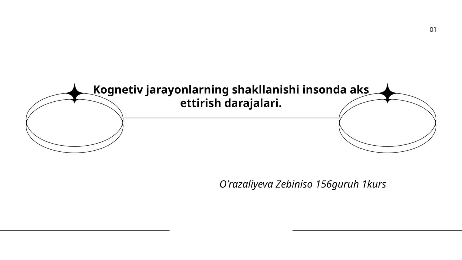 Kognetiv Jarayonlar