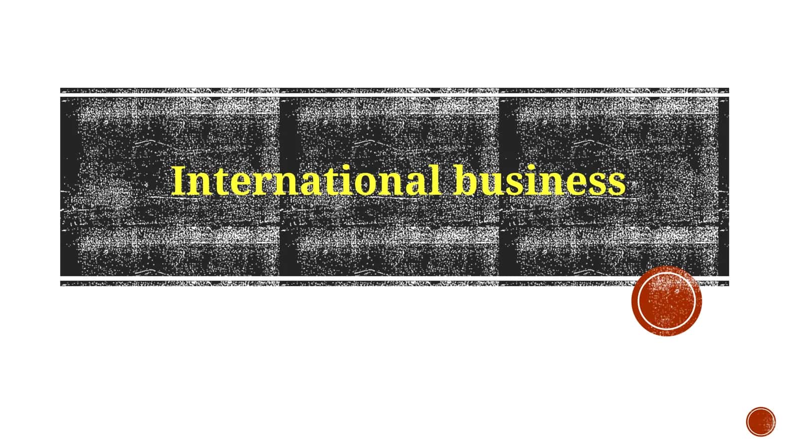 International Business
